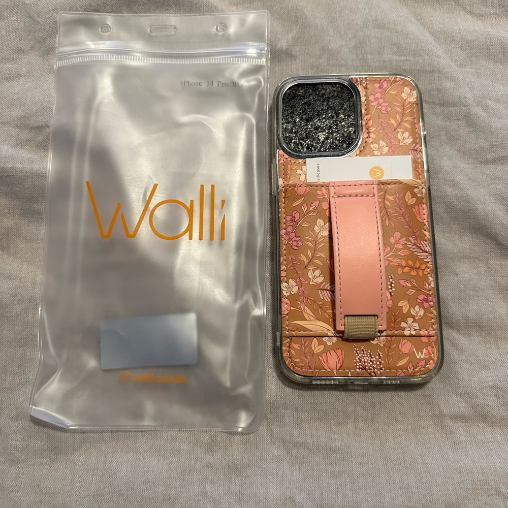 Walli Case iPhone 14 Pro Max case Rustic Floral by Holley Gabrielle